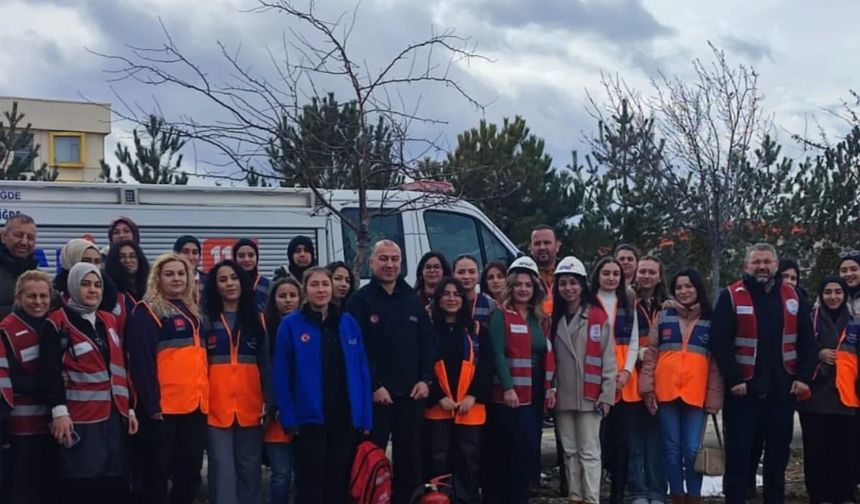 AFAD gönüllülerine Niğde’de destek eğitimi