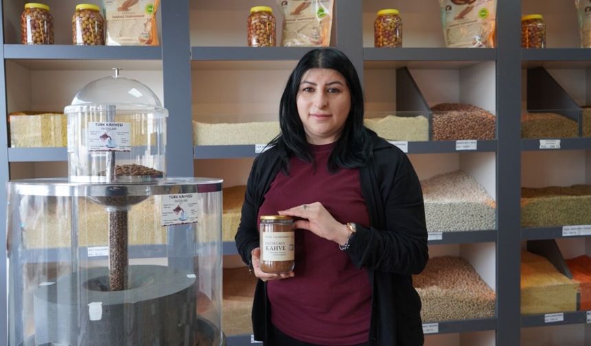 Niğde’de taş değirmende kahve geleneği devam ediyor