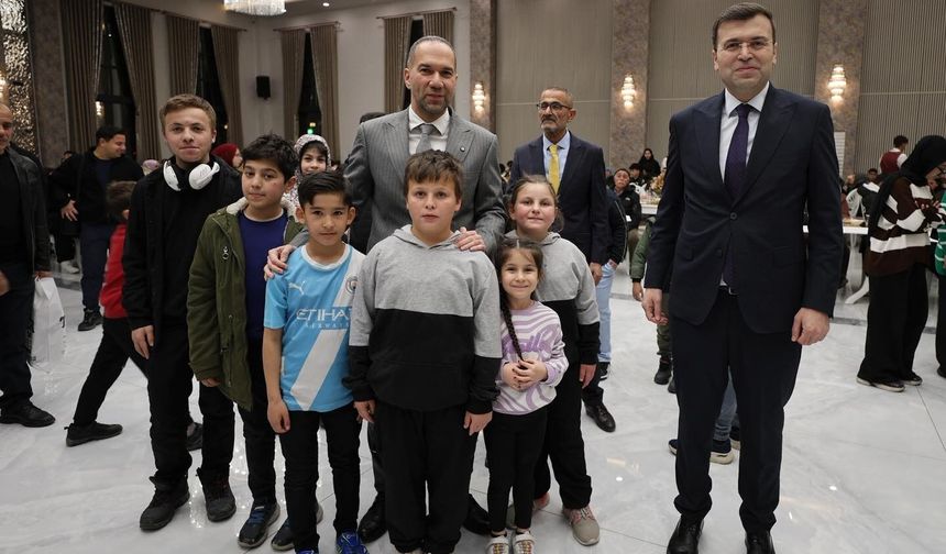 Niğde’de yetim çocuklar için gönül sofraları kuruldu