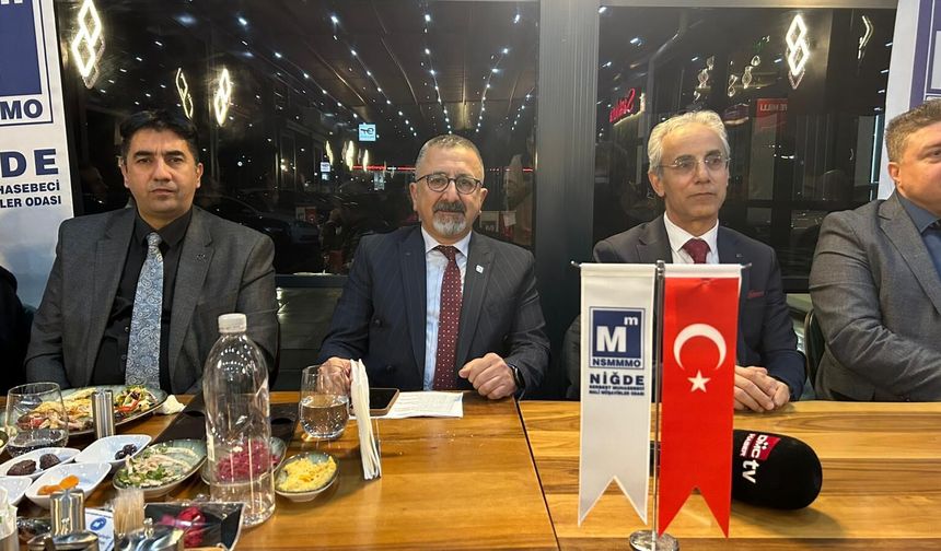 Niğde’de muhasebe haftası iftar programı düzenlendi