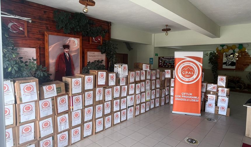 Öğrencilerden Ramazan’da 95 aileye umut