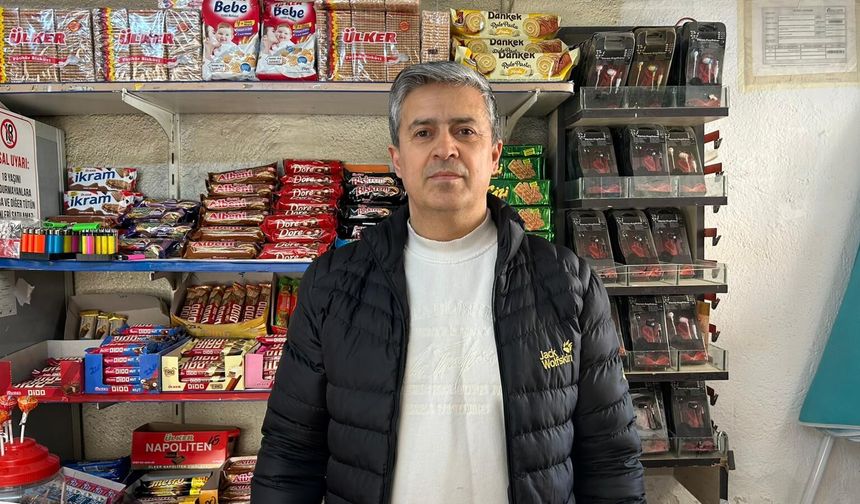 Niğde’de hayırsever bakkalın veresiye defterini kapattı