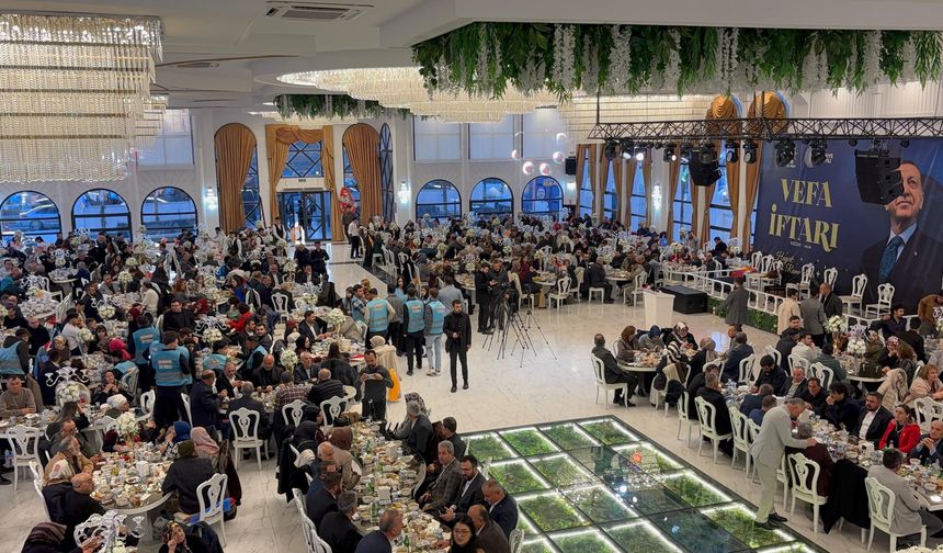 Niğde’de bin 250 Kişilik Vefa İftarı