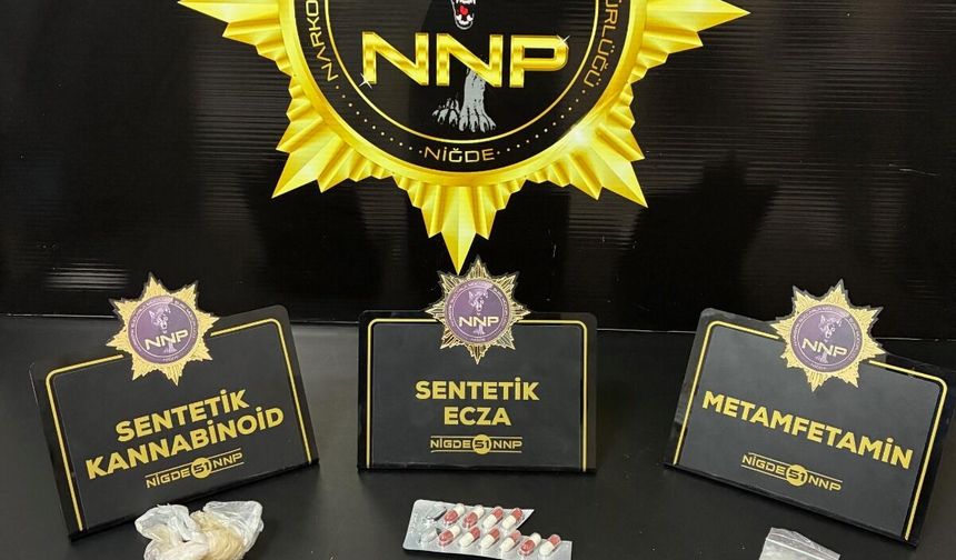 Niğde’de uy*şturucu operasyonu: 3 kişi tutuklandı