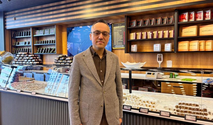 Niğde’de bayram öncesi lokum tezgahları renklenmeye başladı