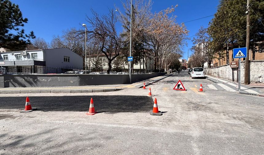 Niğde’de o yolda kanalizasyon çalışması tamamlandı