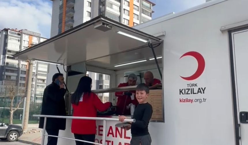 Kızılay’dan Gönülleri Isıtan İkram