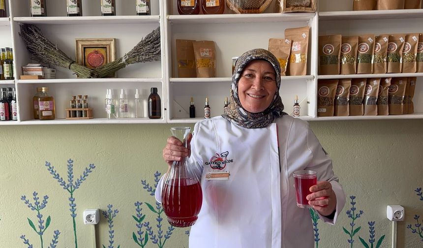 Niğdeli aşçıdan reyhan şerbetinin sırrı