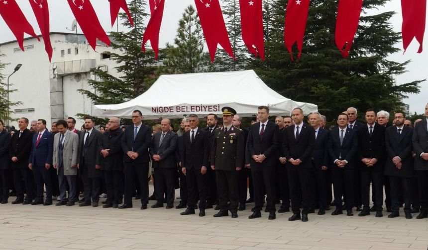 Niğde’de Çanakkale Zaferi’nin 111. yılı anıldı