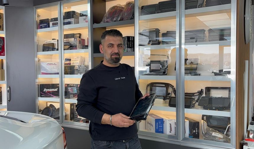 Niğde’de oto aksesuarcılar cezalar nedeniyle zor durumda