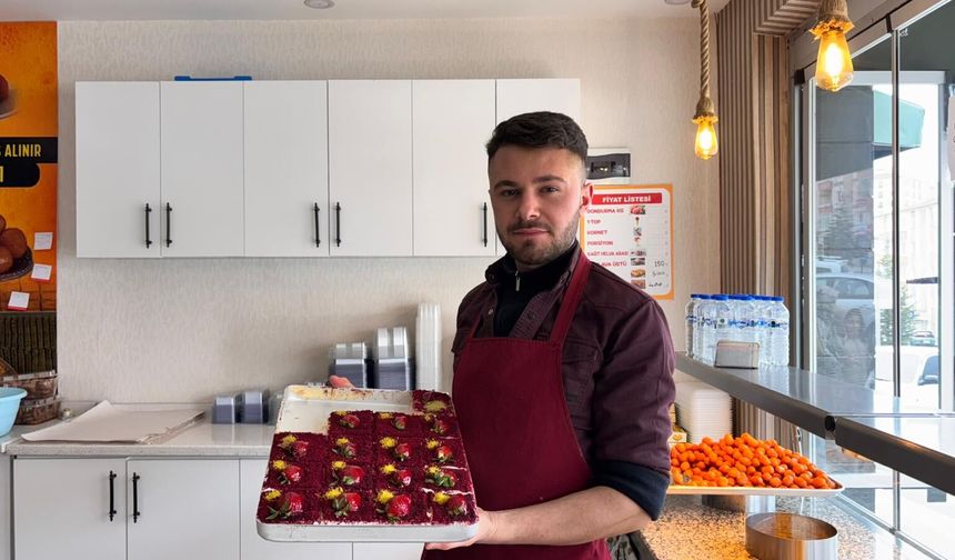 Niğde’de tezgahların yeni gözdesi: Kardelen tatlısı