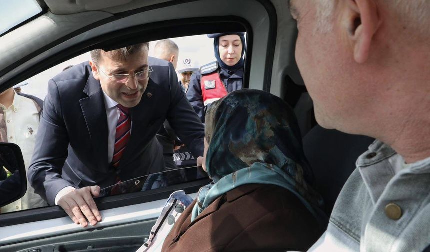 Niğde’de bayram trafiğine yakın takip