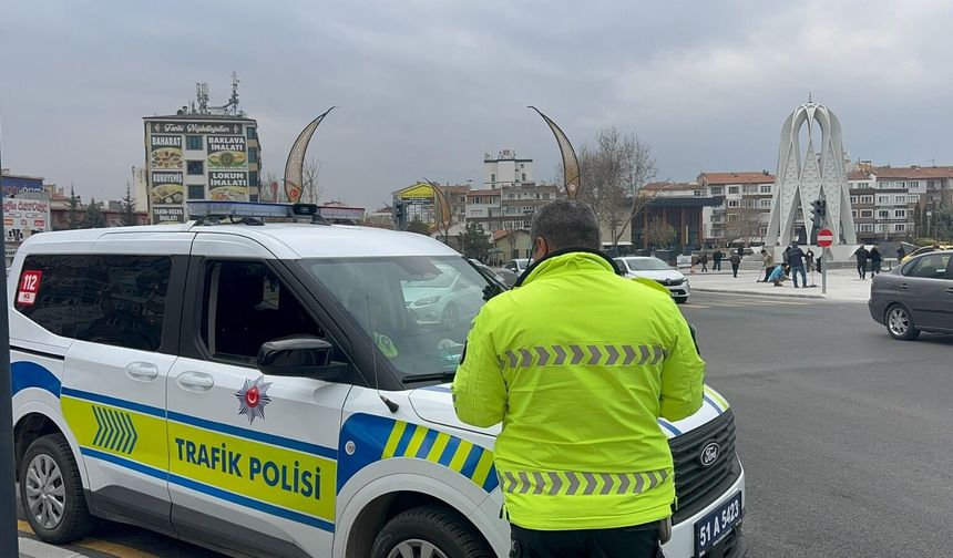 Niğde’de bin 763 araca ve sürücüye ceza
