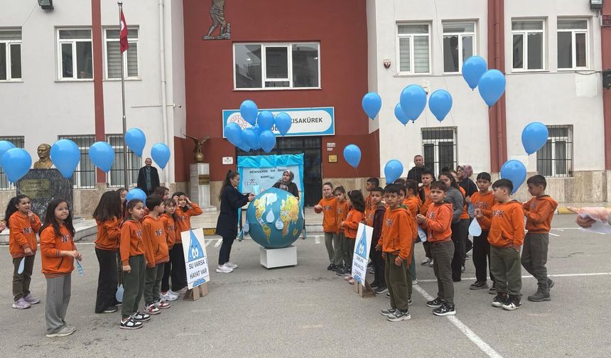 Niğde’de öğrencilerden “Su farkındalığı” etkinliği