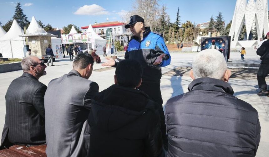 Niğde’de Emniyetten dolandırıcılığa karşı sahada uyarı