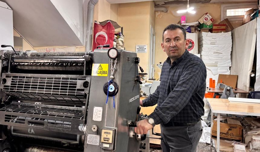 Niğde’de Matbaacı Erdoğan: “Meslek değişim içinde”