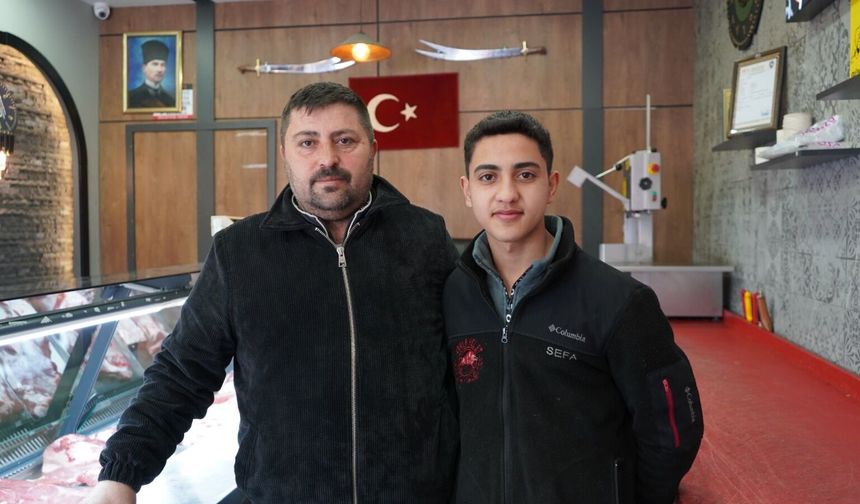 Niğde’de kasaplık aile geleneği sürüyor