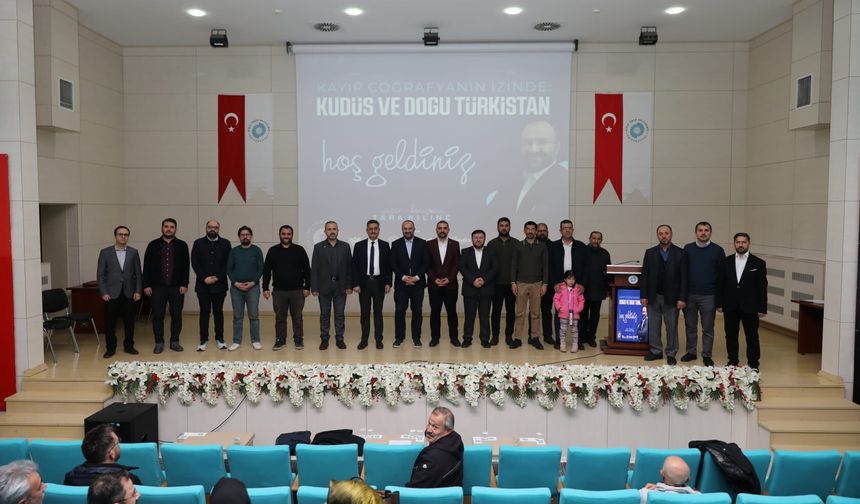 NÖHÜ’de “Kayıp Coğrafya” konferansına yoğun ilgi
