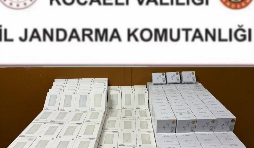 4,4 milyon TL'lik kaçak elektronik operasyonu