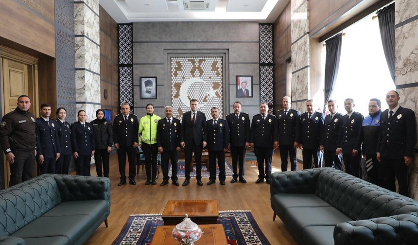 Emniyetten Vali Akmeşe’ye ziyaret