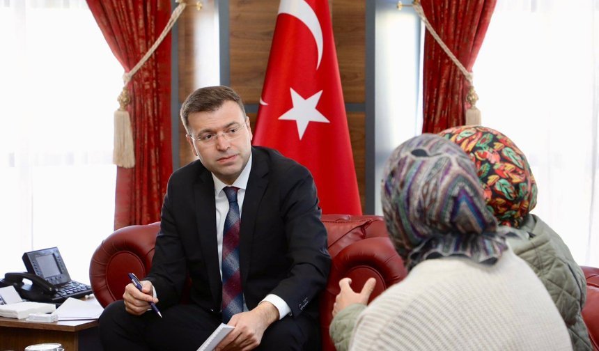 Vali Akmeşe vatandaşları dinledi