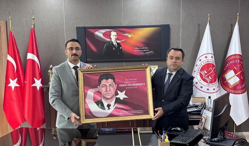 Tekirdağ’daki Niğdeli Başsavcıya anlamlı ziyaret!