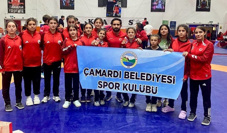 Çamardı Belediyesi Spor Kulübü sporcularından büyük başarı