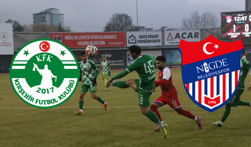 Niğde Belediyesi Spor Kırşehir deplasmanında kritik maça çıkıyor