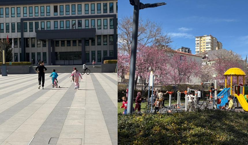 Niğde’de bahar keyfi: Parklar ve meydanlarda hareketlilik