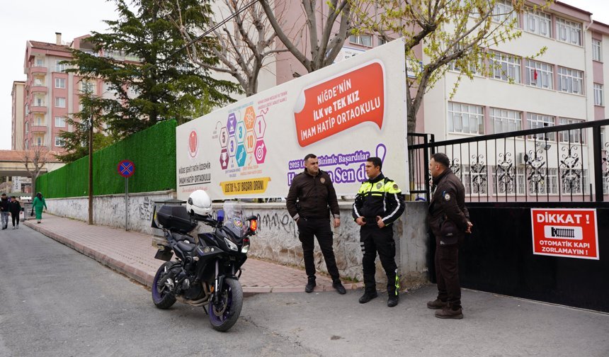 Niğde’de okullarda güvenlik önlemleri artırıldı