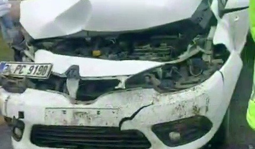 Cenaze konvoyunda kaza: 4 yaralı