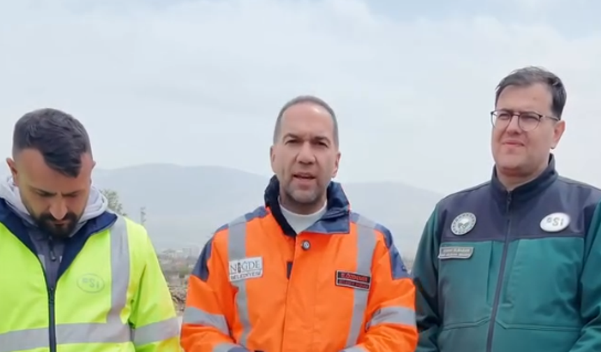 Başkan Özdemir sel bölgesinde incelemelerde bulundu