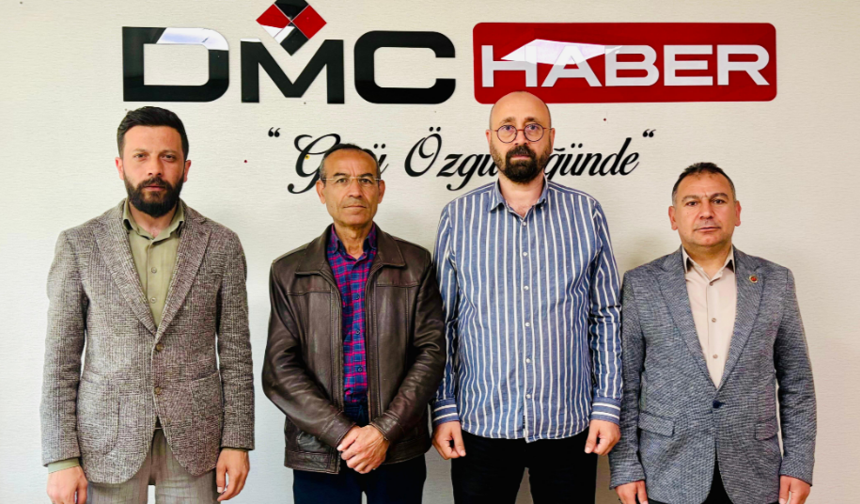 Kale Mahallesi Muhtarından DMC Haber’e 6. yıl ziyareti