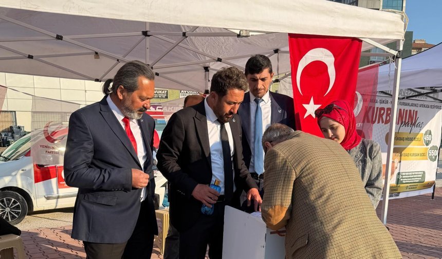 Niğde’de YRP'den imza kampanyası