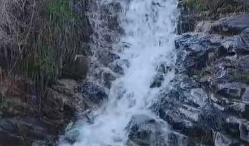 Kuruyan dereler akmaya başladı