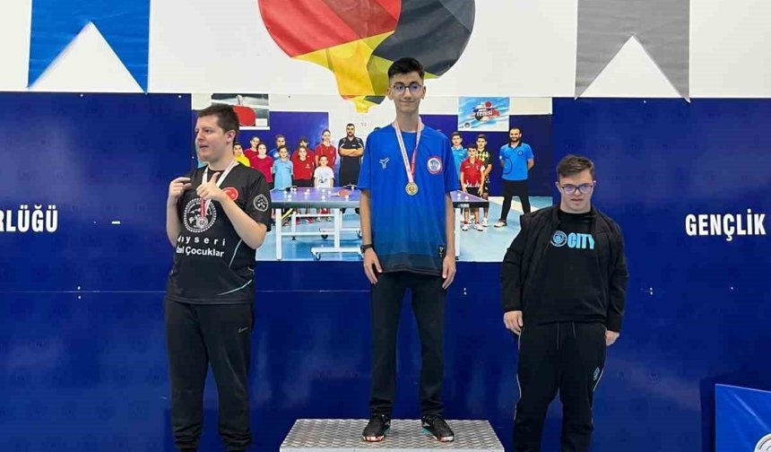 Özel sporcudan il şampiyonluğu