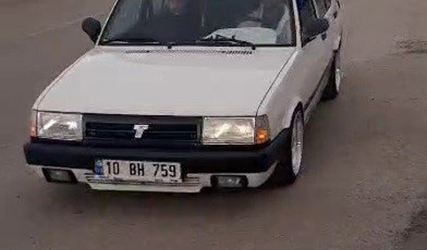 Ters yönde ilerledi, pişkinliği tepki çekti