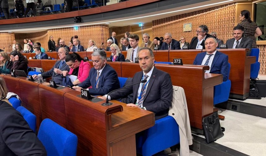 Başkan Özdemir, Avrupa Konseyi'nde Türkiye'yi temsil ediyor