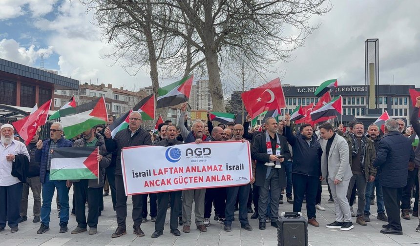Niğde’de AGD’den Kudüs ve Direniş çağrısı