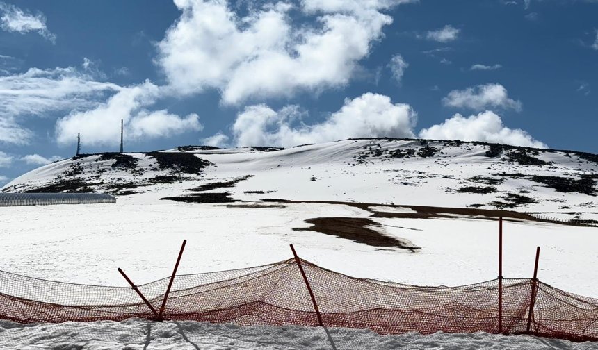 Ketençimen Kayak Merkezi’nde sezon sona erdi
