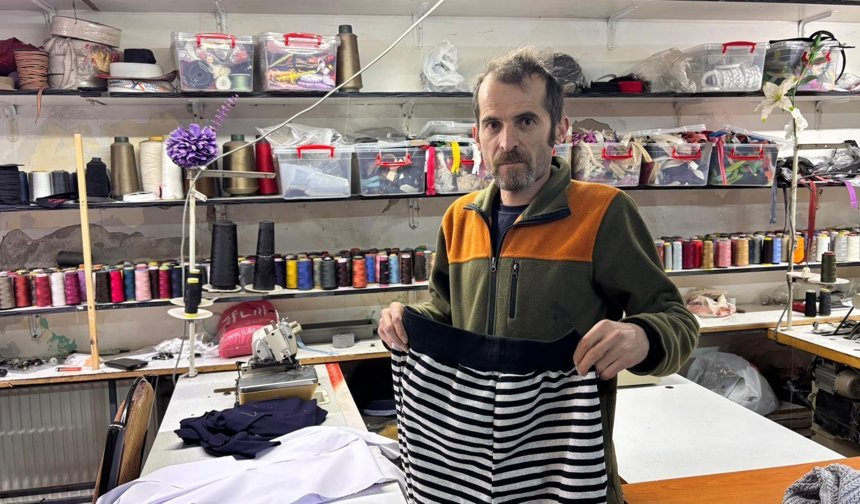 Niğde’de pijama modasında çizgili dönemi