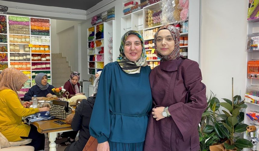 Niğde’de kadınlar hem üretiyor hem sosyalleşiyor