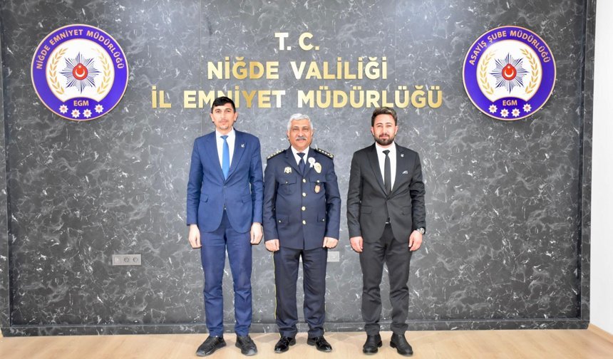 Gümüş’ten polis haftasında emniyete vefa ziyareti