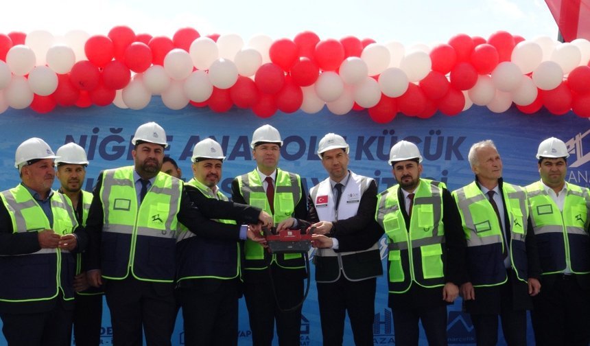 Niğde’de dev sanayi hamlesi: 682 iş yerlik projenin temeli atıldı