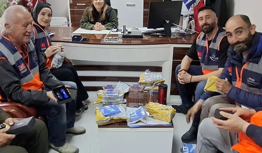 Niğde AFAD gönüllüleri takdirle karşılandı