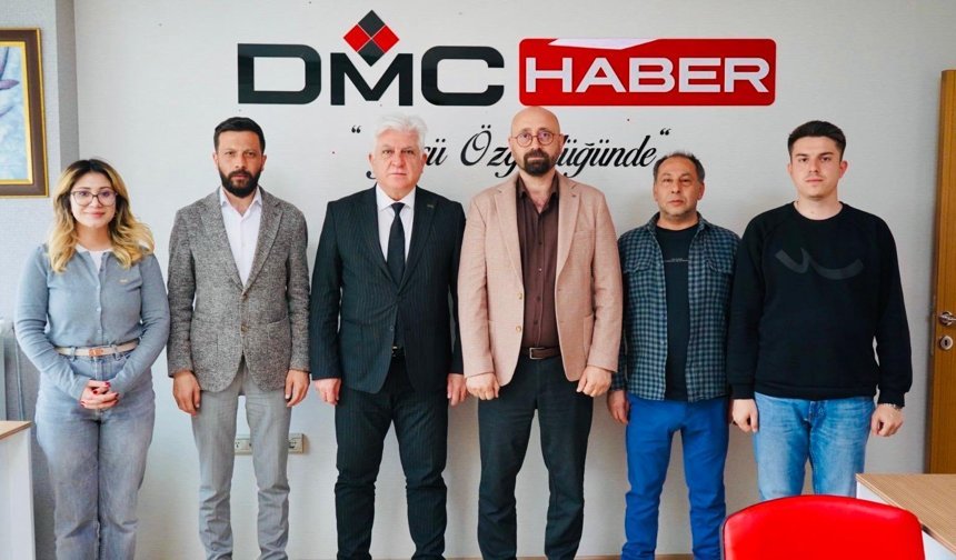NESOB Başkanı Yeşil’den DMC Haber’e 6. yıl ziyareti