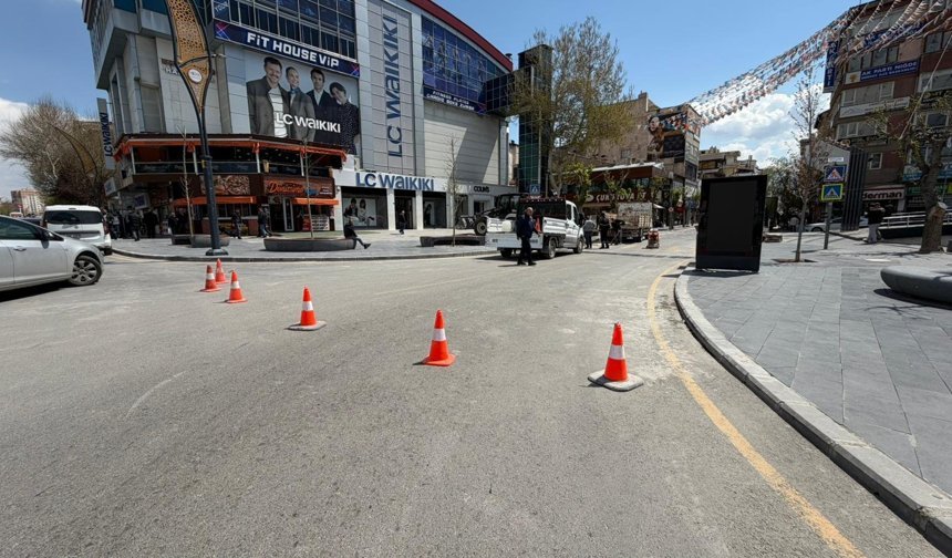 İstasyon Caddesi geçici olarak trafiğe kapatıldı