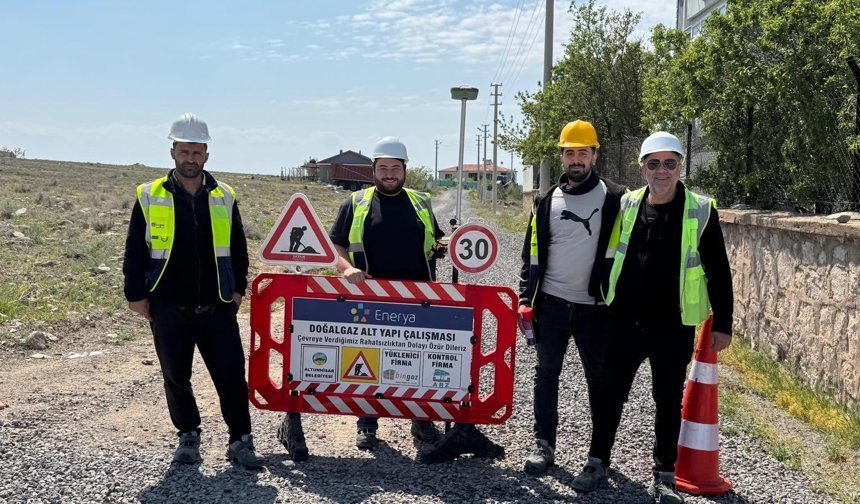 Altunhisar’da doğalgaz ağı genişliyor!"