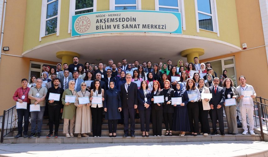 Niğde’de STEM çalıştayı tamamlandı