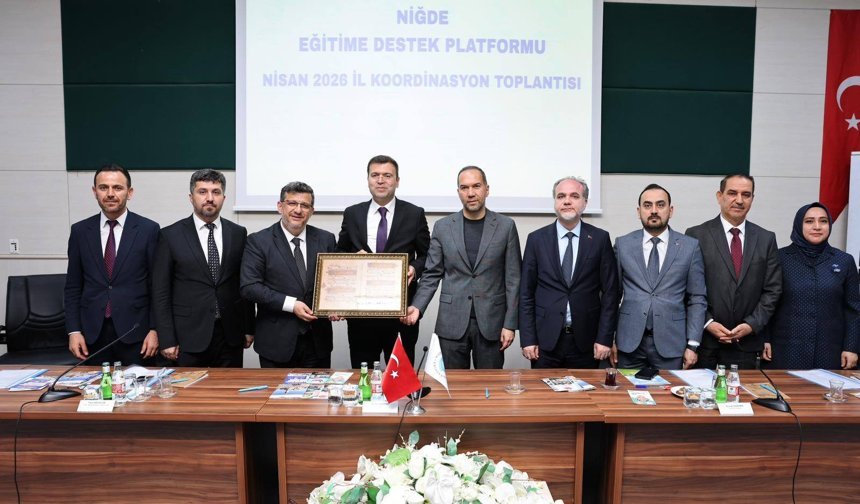 Niğde’de eğitime destek toplantısı
